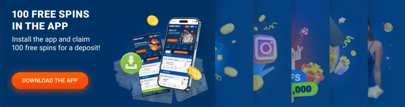Promotion 100 free spins for playing in the casino for new customers