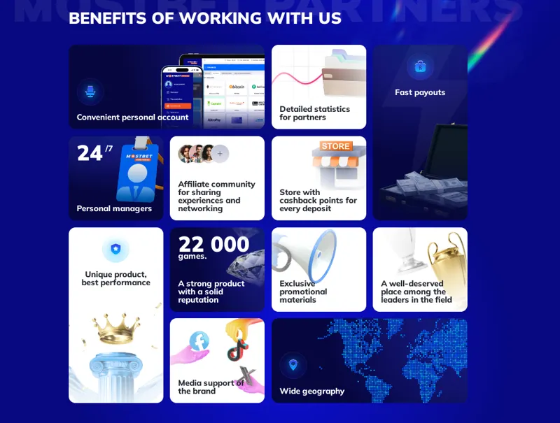 Why is it worth cooperating with MostBet?