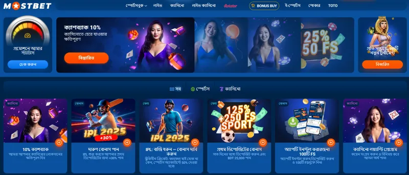 Promotions at MostBet